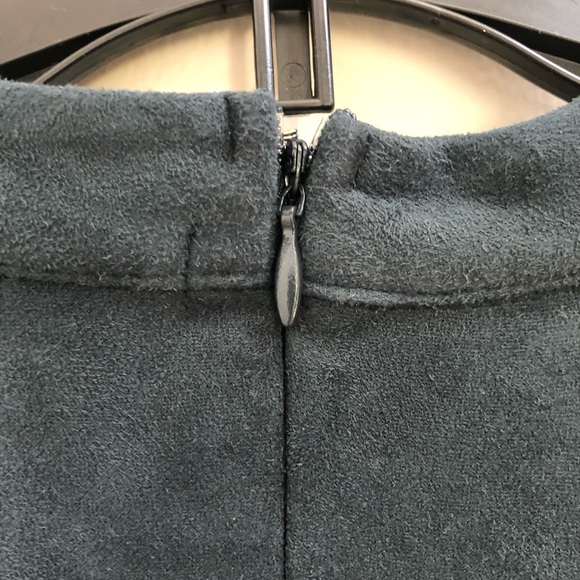 Macy’s Navy Faux-Suede Halter Fringe Dress - Picture 10 of 13